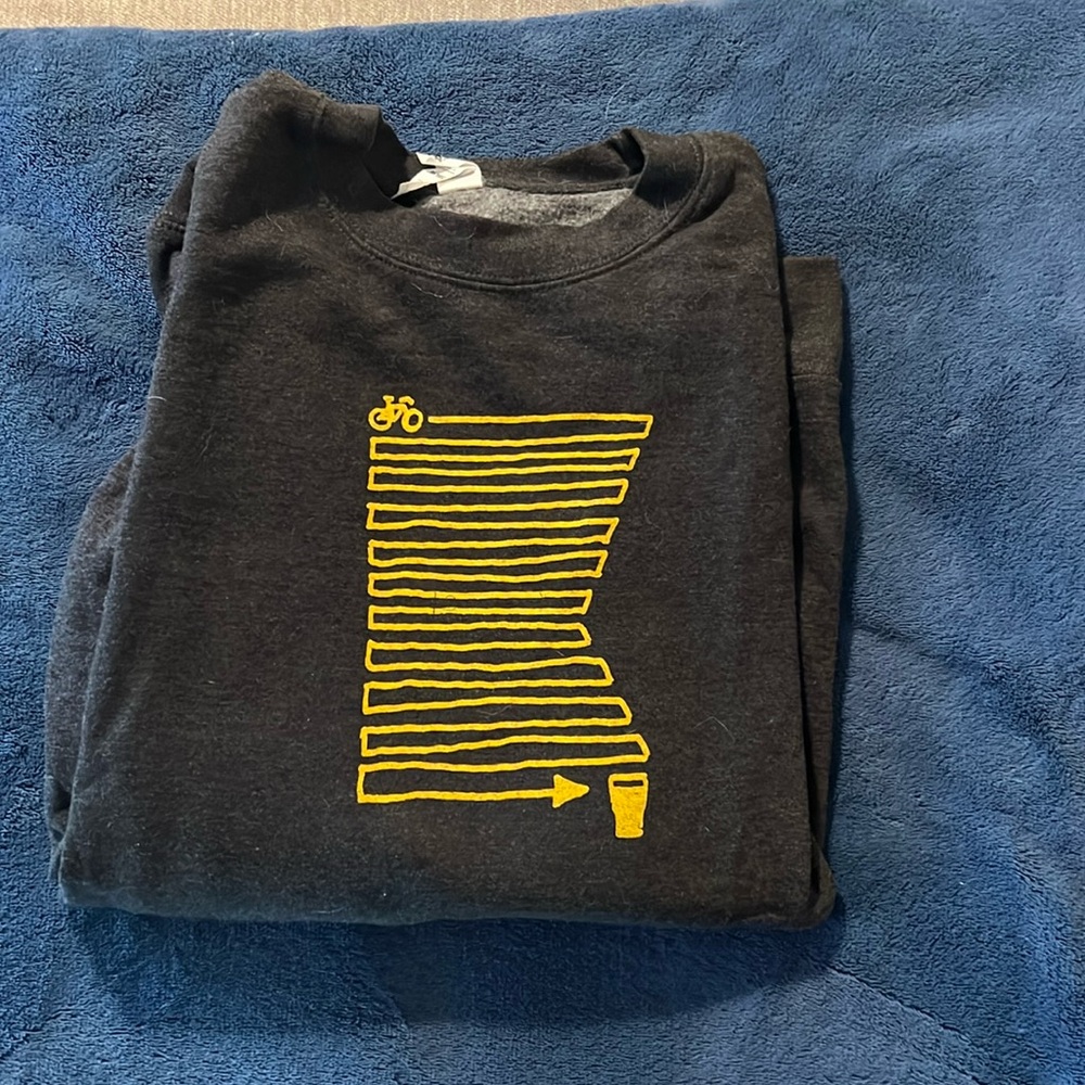 Minnesota Beer to Bike Crewneck
